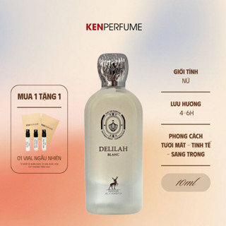  10ML Lattafa Delilah Blanc | Nước Hoa Nữ | Ken Perfume 
