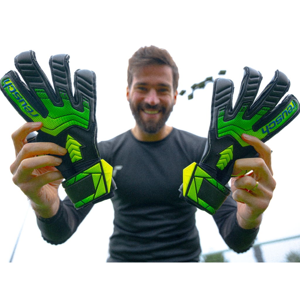 [Alisson Becker ] Găng Tay Thủ Môn Reusch Attrakt AB1 Duo 5560964