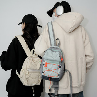 Ba lô mini túi leo núi  cắm trại di động dung tích lớn, Túi đi học nhẹ đa chức năng thời trang du lịch B46