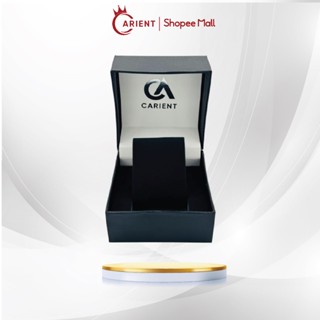 Hộp đồng hồ cao cấp Carient nấp gập sang trọng kèm gối nhung dùng để tặng quà