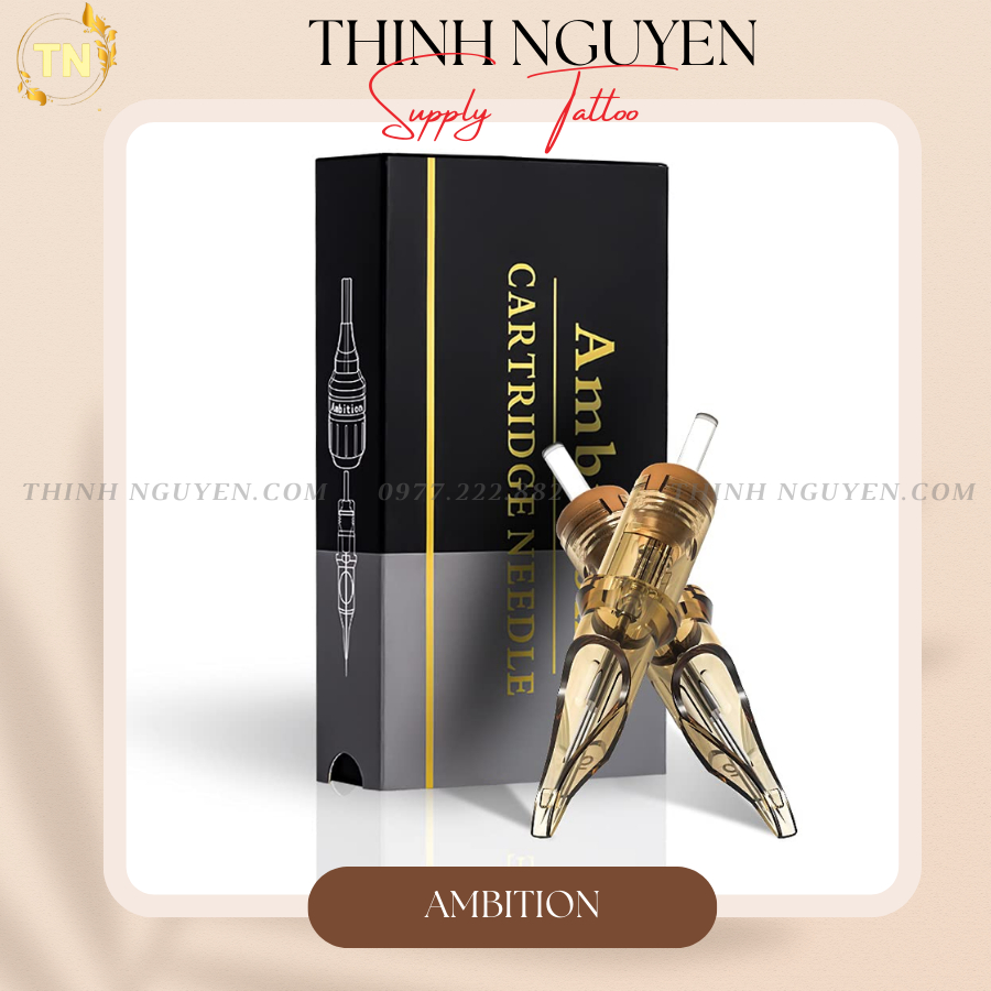 Kim Pen Ambition hộp 20 kim đen nâu