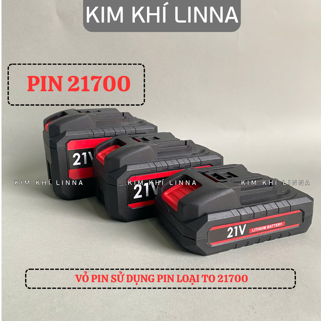 vỏ pin và mạch pin 21700 chống sốc 5 cell 5s 1p10 cell 5s2p m21 makita chân pin phổ thông 4cm