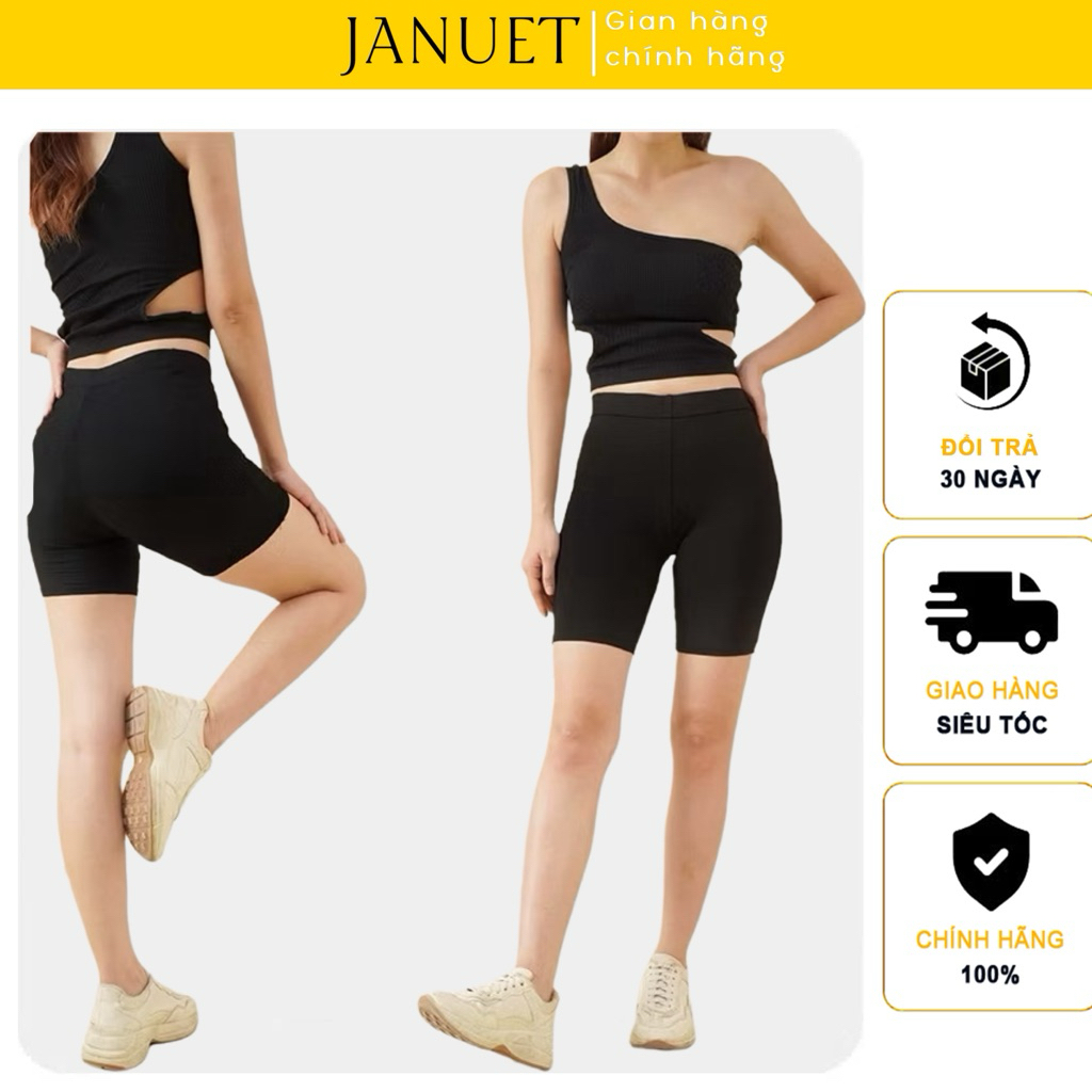 Quần Legging Nữ Siêu Co Giãn Januet Spandex Chất Đẹp Mịn Chống Xù Bai