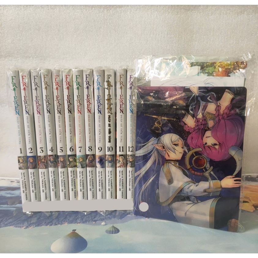 [Phụ kiện Postcard+STD+Sổ+Lót ly+Bookmark] Frieren pháp sư tiễn táng full