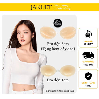  Áo Dán Ngực Bra Silicone Cao Cấp Januet Nâng Đẩy Ngực Tạo Khe Tái Sử Dụng Nhiều Lần BR05 