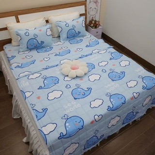 (giá siêu rẻ)set chăn  Cotton Poly  món ( nink khách đặt lẻ tách sét )