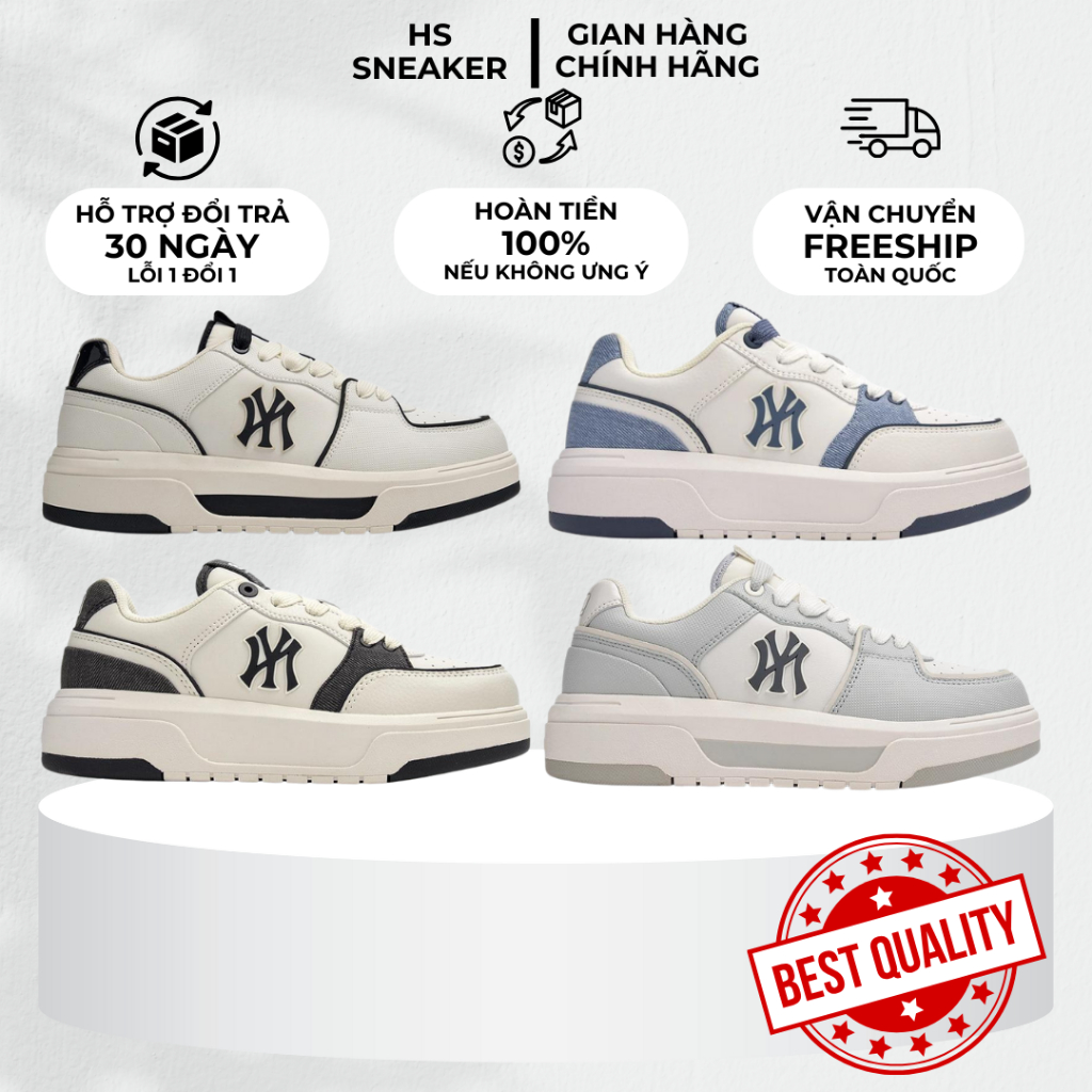 Giày MLB_Chunky Liner New York Yankess Đủ Màu Nam Nữ
