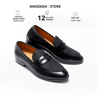 Giày Lười Nam Công Sở LOAFER,Giày Da Bò mềm mại nhập khẩu Cao Cấp,Đế Cao Su Bảo Hành 12 Tháng