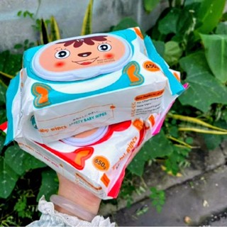  Combo 10 Gói Khăn Ướt Baby Wipes 650gr – Dùng Cho Em Bé Không Cồn An Toàn Da Nhạy Cảm 
