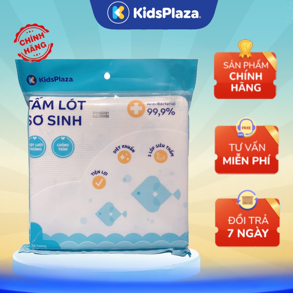 Tấm lót sơ sinh KidsPlaza 3 Lớp TM21 chính hãng