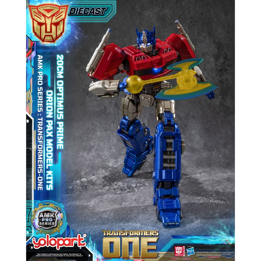 Mô hình AMK PRO Series Final Form Optimus Prime/ORION PAX Model Kit