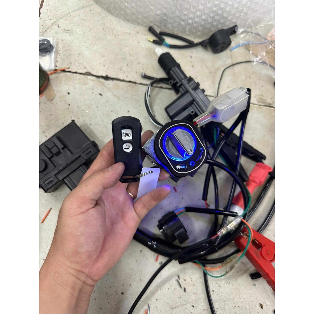 Full bộ smartkey honda Sh300i cho dòng Wave- future winnv1