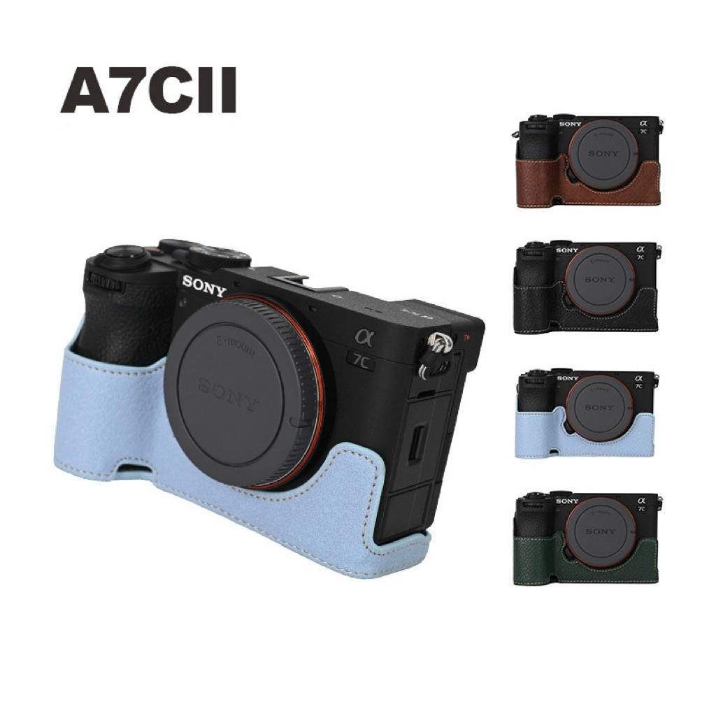 Bao da Halfcase máy ảnh Sony A7C2, A7CR - Mẫu 03