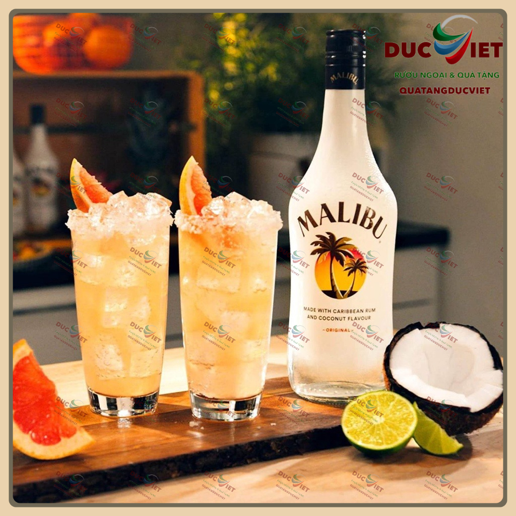 Malibu hương dừa 700ml- rum