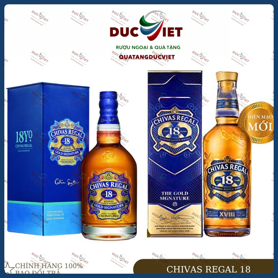 CHIVAS REGAL 18 GOLD SIGNATURE