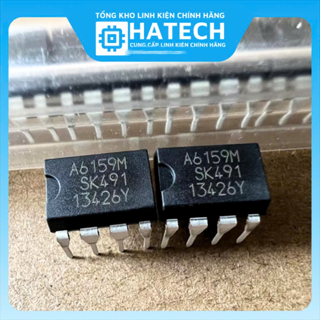 Linh kiện IC Nguồn chính hãng STRA6159 A6159 6159 DIP-7 Mới Chính Hãng 100% thay cho a6079