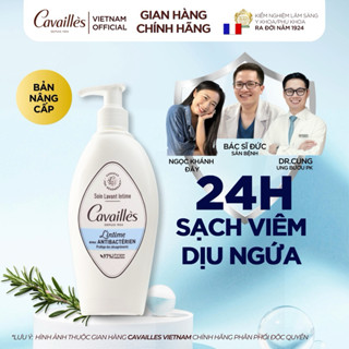 Dung Dịch Vệ Sinh Phụ Nữ Rogé Cavaillès Anti-Bacterien Giảm Viêm Nhiễm, Nấm Ngứa, Khử Mùi 250ML