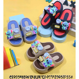 CÓ ĐÈN Dép bánh mì cho bé trai hình gấu túi Koala siêu nhẹ mềm em chân sticker có đèn