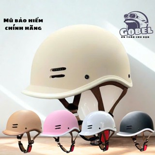 GOBEL Nón Bảo Hiểm CÁ HEO LỚN size từ 54-58cm, có 14 màu bóng và nhám,sản phẩm hot trend