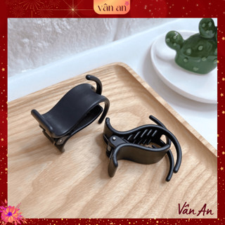 [VÂN AN] Kẹp Tóc 3 Răng Đen Nhám - Chất Liệu Nhựa Cứng - Tặng Kèm Khi Mua Hàng - Áo Dài Vân An