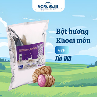 Bột Khoai môn GTP túi 1KG - bột trà sữa hương, thơm ngon, đậm vị/ Bột môn pha trà sữa