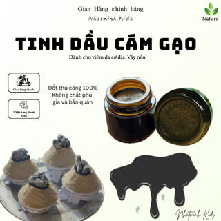 Tinh Dầu Cám Gạo  |  đốt thủ công | dùng cho viêm da cơ địa, chàm, vảy nến, Hắc Lào (Nhatminh Kids)
