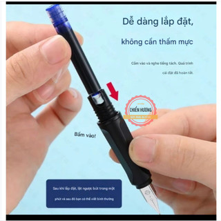 Combo 12 Bút Máy Bấm Xóa – Ngòi Kim Tinh