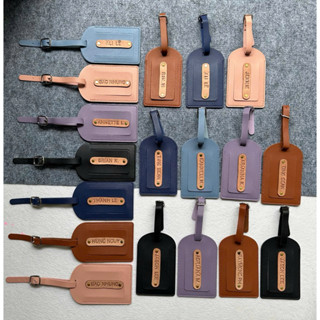  Tag vali du lịch thẻ treo lên túi xách vali có gắn tên theo yêu cầu mẫu đẹp chất lượng. Ship hàng nhanh. 