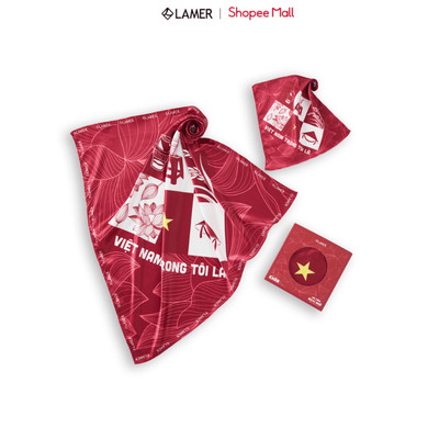 Khăn Lụa Bandana Việt Nam Trong Tôi LAMER L8AO25Q005