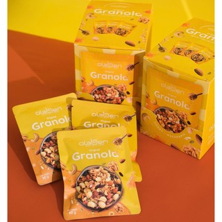  Hộp 500gr Granola - Ngũ Cốc Dinh Dưỡng Truyền Thống - Gồm 10 Túi Nhỏ 50g - OLABEN NUTRITION 