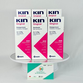 [COMBO 6 CHAI] Nước Súc Miệng Kin Gingival Ngăn Ngừa Viêm Nướu 250ml | Marathon Dental