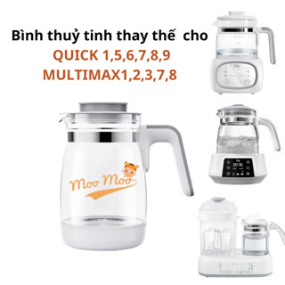 Bình thủy tinh đun cho máy Fatz Baby QUICK 5, 6,7, 8, 9; multimax 1,2,thay thế cho bình bể, vỡ