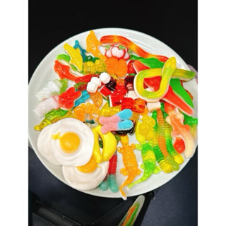  hộp 400g kẹo dẻo chip chip vị trái cây mix 10 hình đáng 