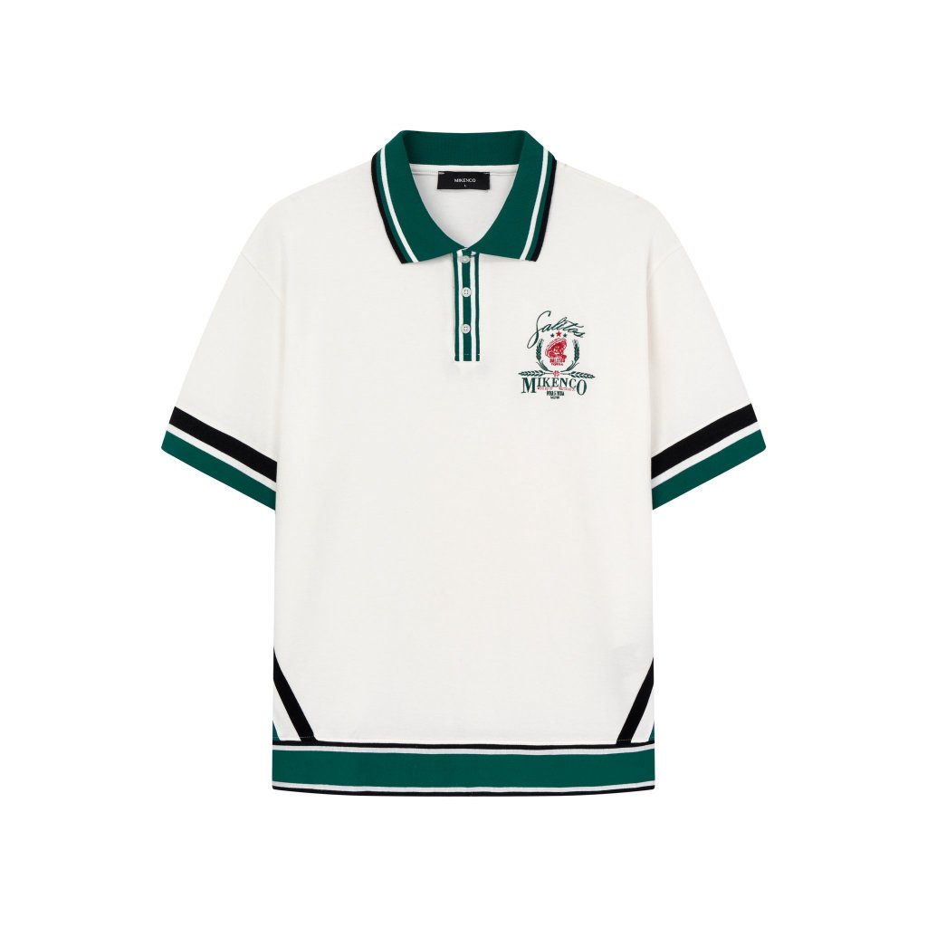 Áo phông có cổ unisex MIKENCO Salitos Graces Polo