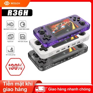 【Mới Máy chơi game cầm tay R36H Retro Linux Màn hình IPS IPS 3,5 inch Máy chơi video cầm tay PSP 20000+ trò chơi đẳng cấ