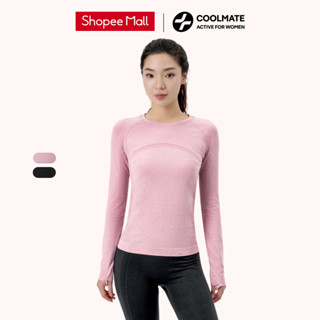   MỚI 2026  Áo dài tay Nữ thu đông giữ nhiệt Vital Seamless hạn chế ma sát khi vận động - Coolmate Active For Women 