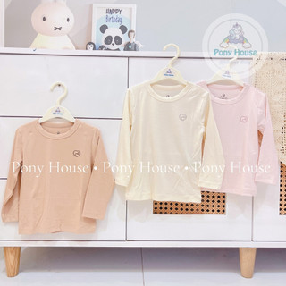  Áo Dài Tay Bu Baby Cổ Tròn Mềm Mịn Cho Bé Trai Bé Gái 