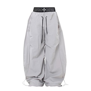  Quần Gió Dù Cao Cấp Unisex Ống Rộng có Dây Rút Cá Tính phong cách Streetstyle  HipHop 2025 