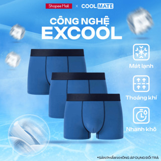 [OUTLET - KHÔNG ĐỔI TRẢ]Combo 03 Quần lót nam Trunk Excool Function Coolmate