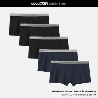 Pack 5 quần lót nam Trunk Cotton Basics Coolmate
