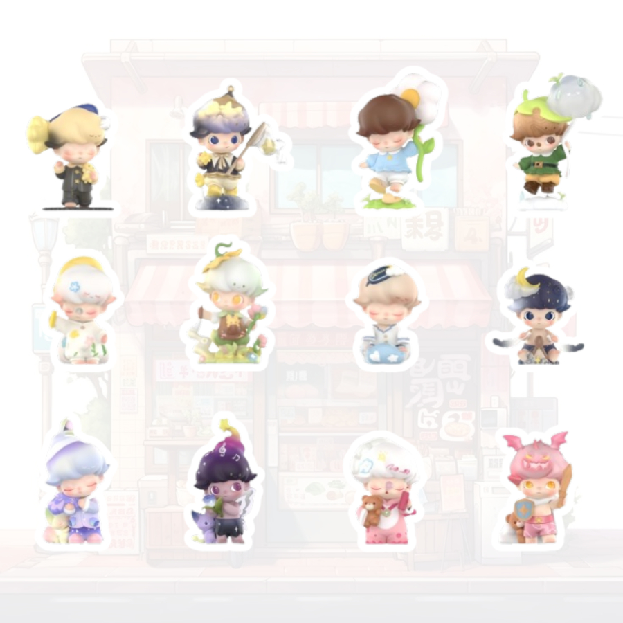 Set Hình Dán Kẹp Sách DIMOO WEAVING WONDERS Trang Trí Sách Sổ Tay Dễ Thương