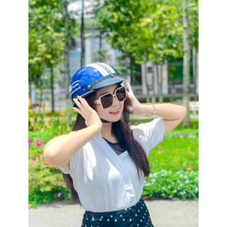 Mũ bảo hiểm nửa đầu thời trang nhiều mẫu