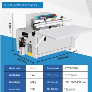 máy hút chân không tự động công suất cao,