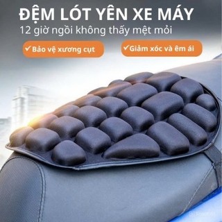 Đệm Lót Yên Xe Máy Đàn Hồi Thoáng Khí, Đệm Lót Yên Xe Chống Ê Mông Ngồi Cả Ngày Không Mỏi.