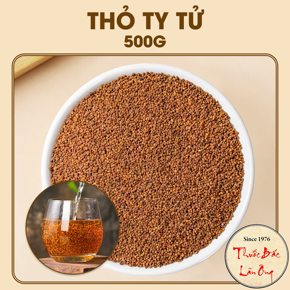 Thỏ ty tử khô 500g, hạt thỏ ty tử, thơm, sạch, không lẫn tạp chất - Lãn Ông