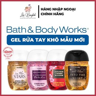   Chọn Mùi  Gel - Nước Rửa Tay Khô Bath & Body Works Làm Sạch Và Dưỡng Ẩm Cho Da Chính Hãng Mỹ Mẫu Mới 2025 29ml 