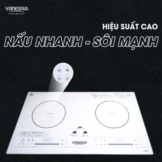 Bếp Từ Đôi Kính Cao Cấp Vanessa VS-82JP Công Nghệ Nhật Bản , VS828