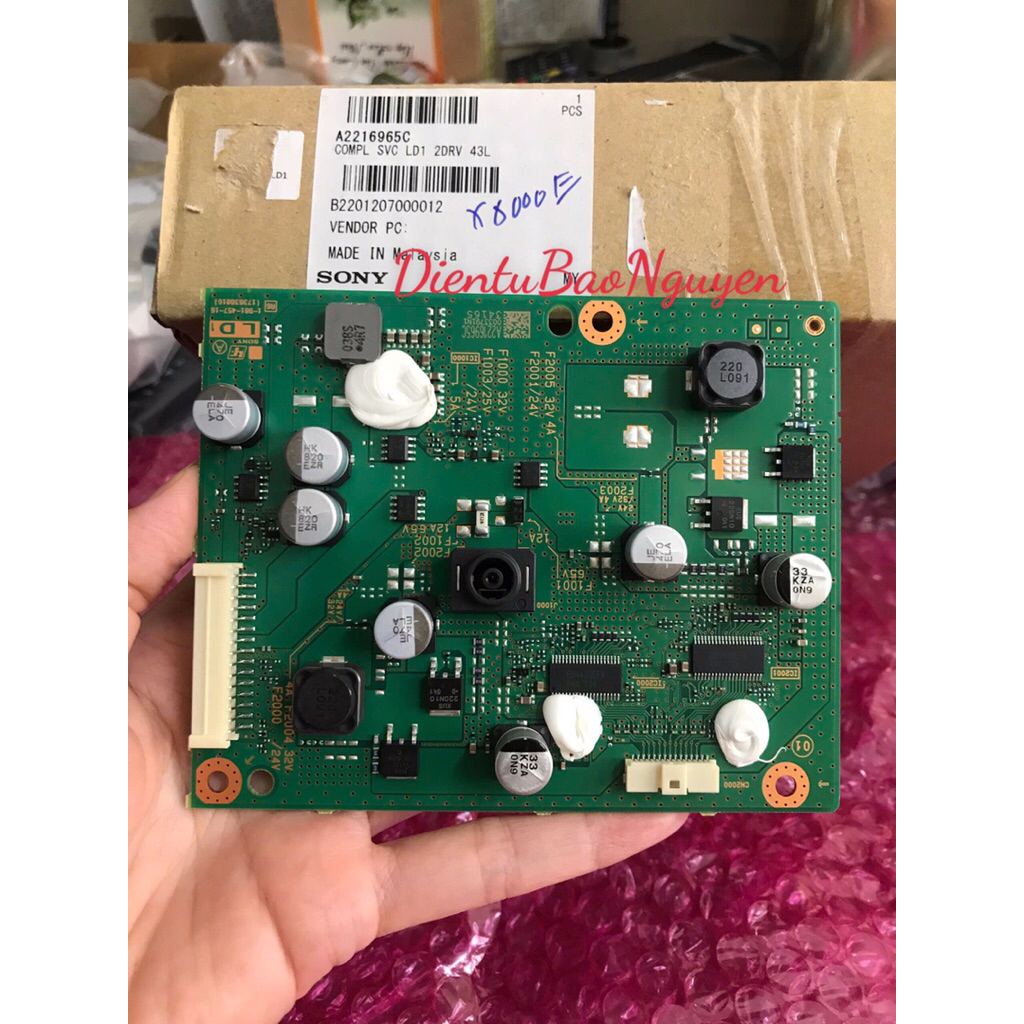 Bo cao áp mới TIVI Sony 43X8000E 43X7000E 43X7500E 49X8000E 49X7000E 49X7500E 49X7000F 49X7000G