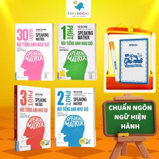 Sách - Combo Speaking Matrix - Nói Tiếng Anh Như Gió - Học Kèm Học Online