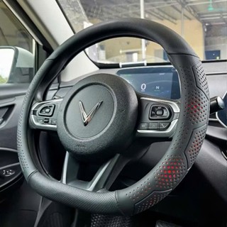  Bọc Vô Lăng Da Nappa loại Dcut Xe Điện Vinfast Dáng Dcut Limo Green VF8 VF9 VF5,VF3 E34 Size 36cm 